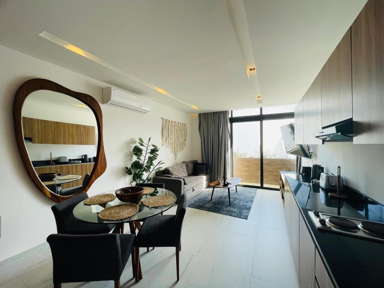 Big, Modern And Beautiful Beach Apartament 1Br Ocean View Плайя-дель-Кармен Екстер'єр фото